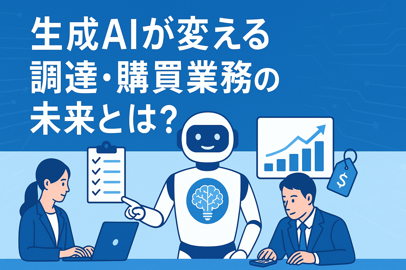 生成AIが変える調達・購買業務の未来とは？効率化から戦略的調達まで │ intra-mart Procurement Cloud